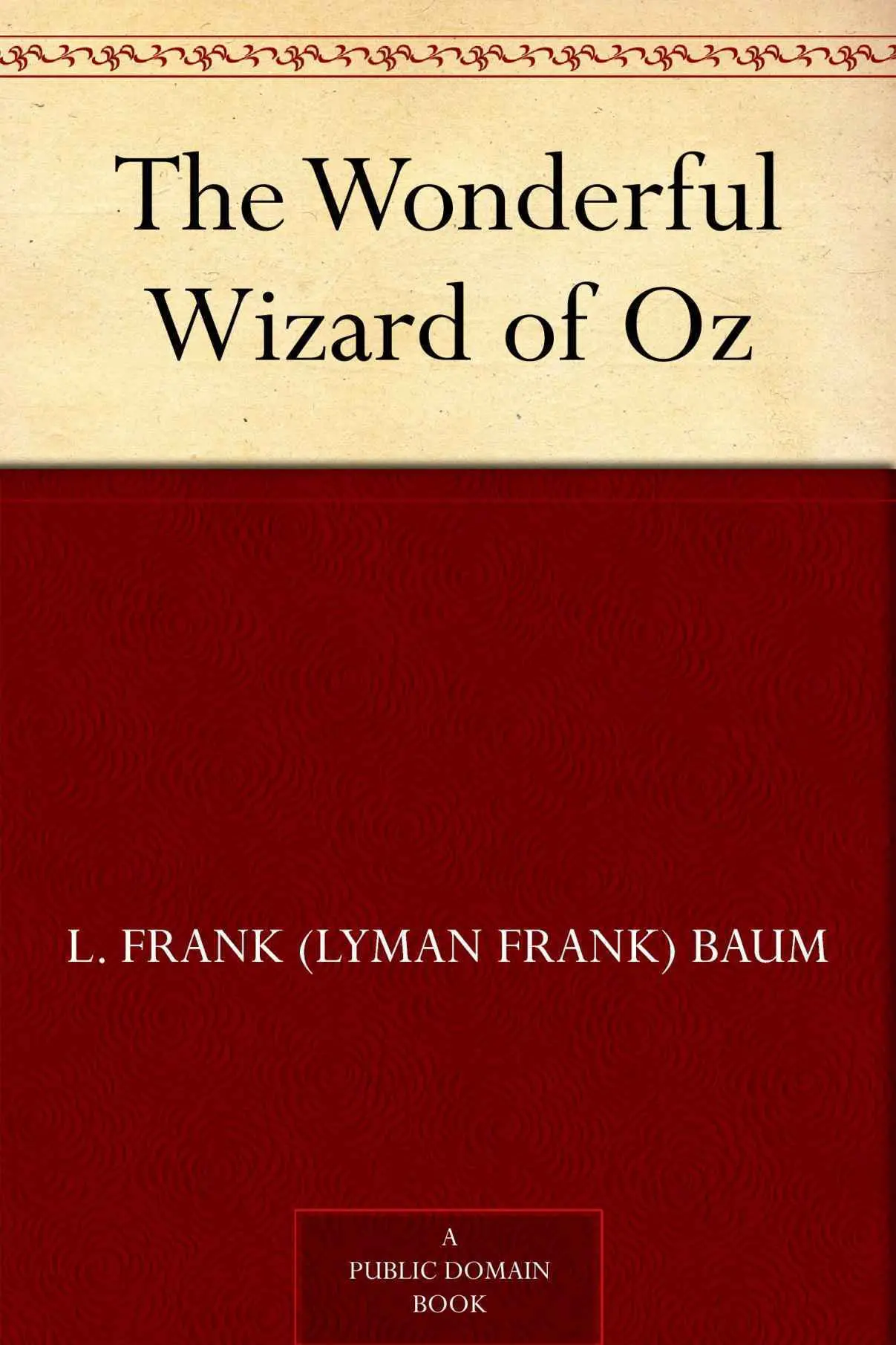 The Wonderful Wizard of Oz (Oz Series Book 1) – L. Frank (Lyman Frank)Baum