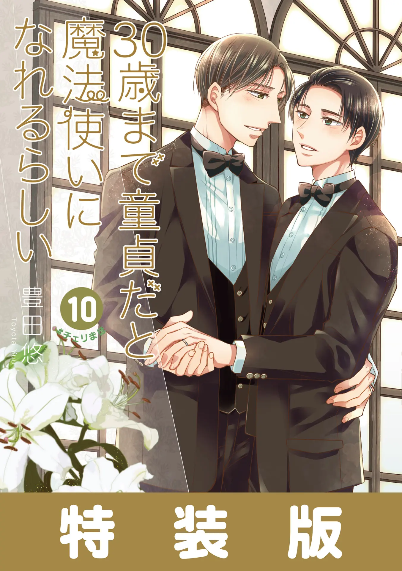 30歳まで童貞だと魔法使いになれるらしい 10巻特装版 純愛（ピュアラブ）Wedding Book付き【デジタル版限定特典付き】 (デジタル版ガンガンコミックスpixiv) – 豊田悠